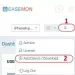 Add devices to be monitored