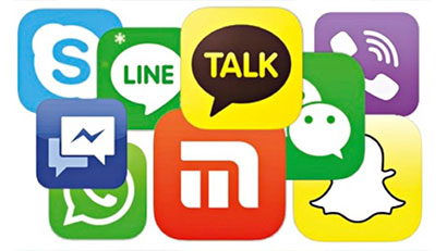 Monitor SMS & social chat messages