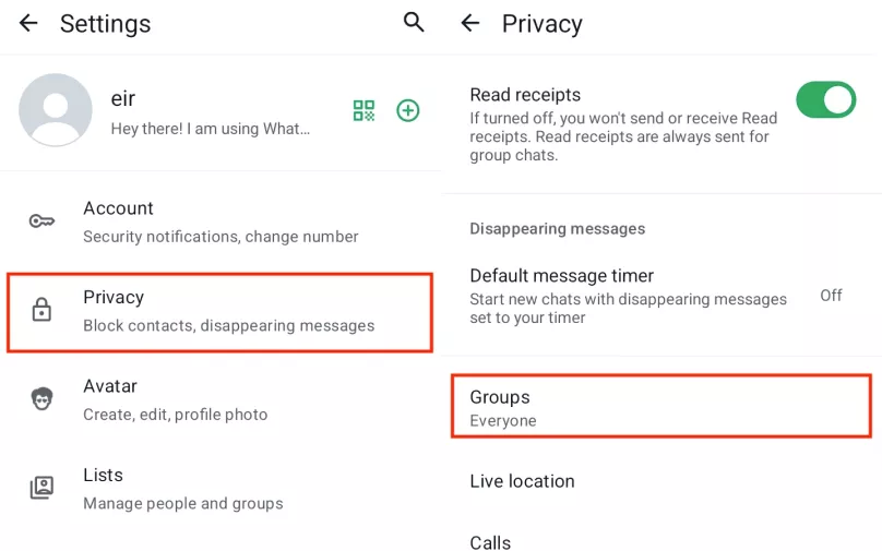 Prevent Being Added to Random WhatsApp Groups