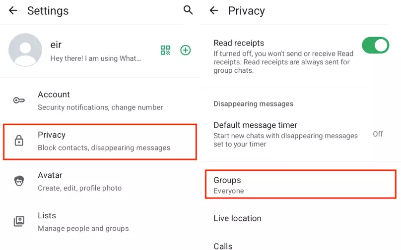 Prevent Being Added to Random WhatsApp Groups